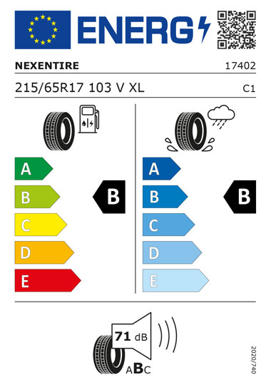 Kia Tyre Label - nexen-17402-215-65R17-380x540